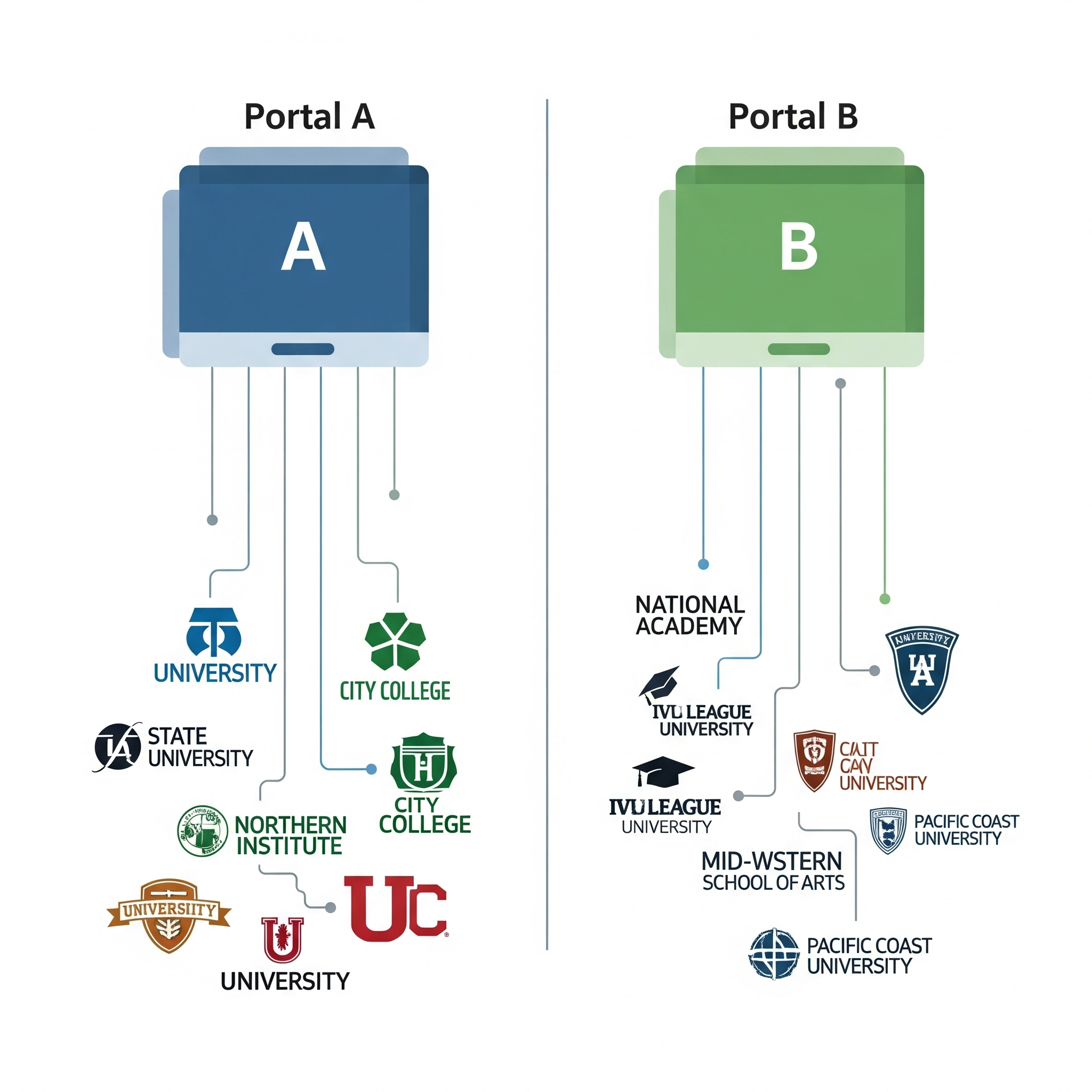 수시 원서 접수 유웨이 vs 진학사