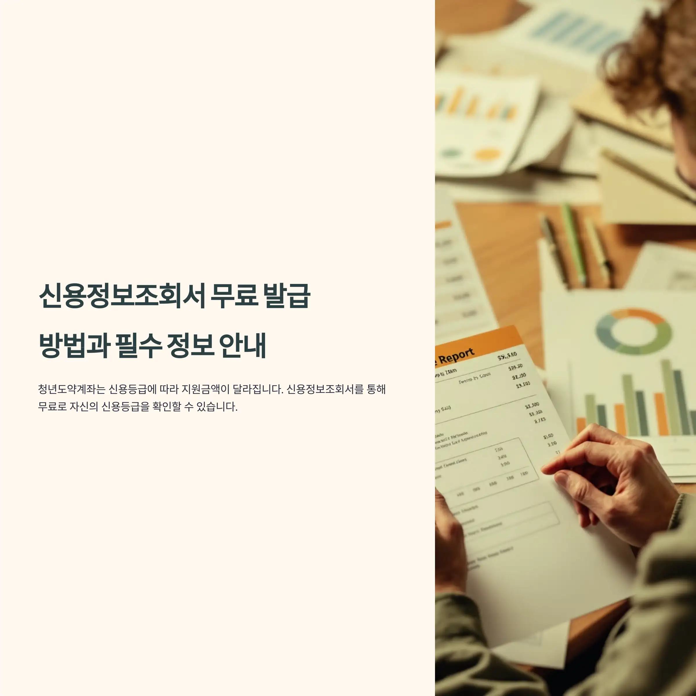 신용정보조회서 무료 발급 방법과 필수 정보 안내