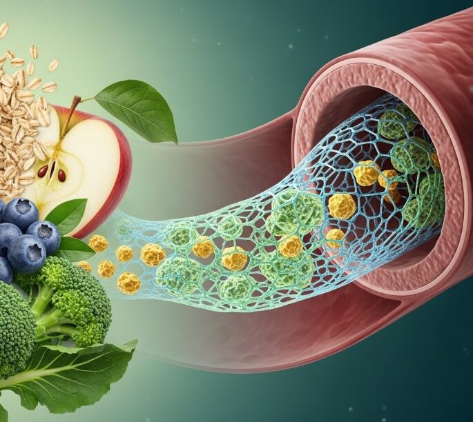 섬유질이 혈중 지질에 미치는 효과