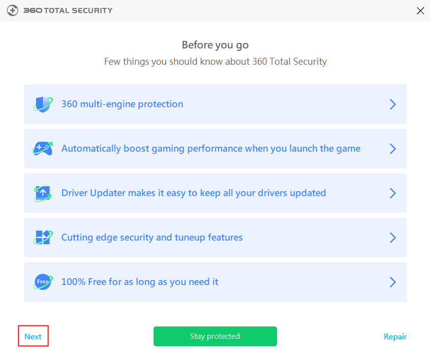 360 total security next