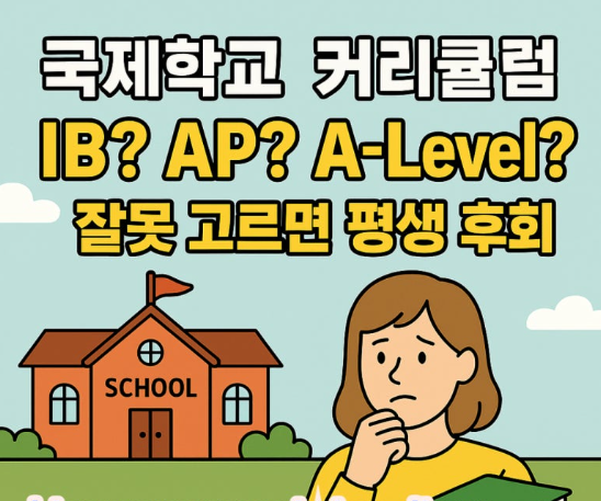 국제학교 커리큘럼, IB, AP, A-Level, 썸네일
