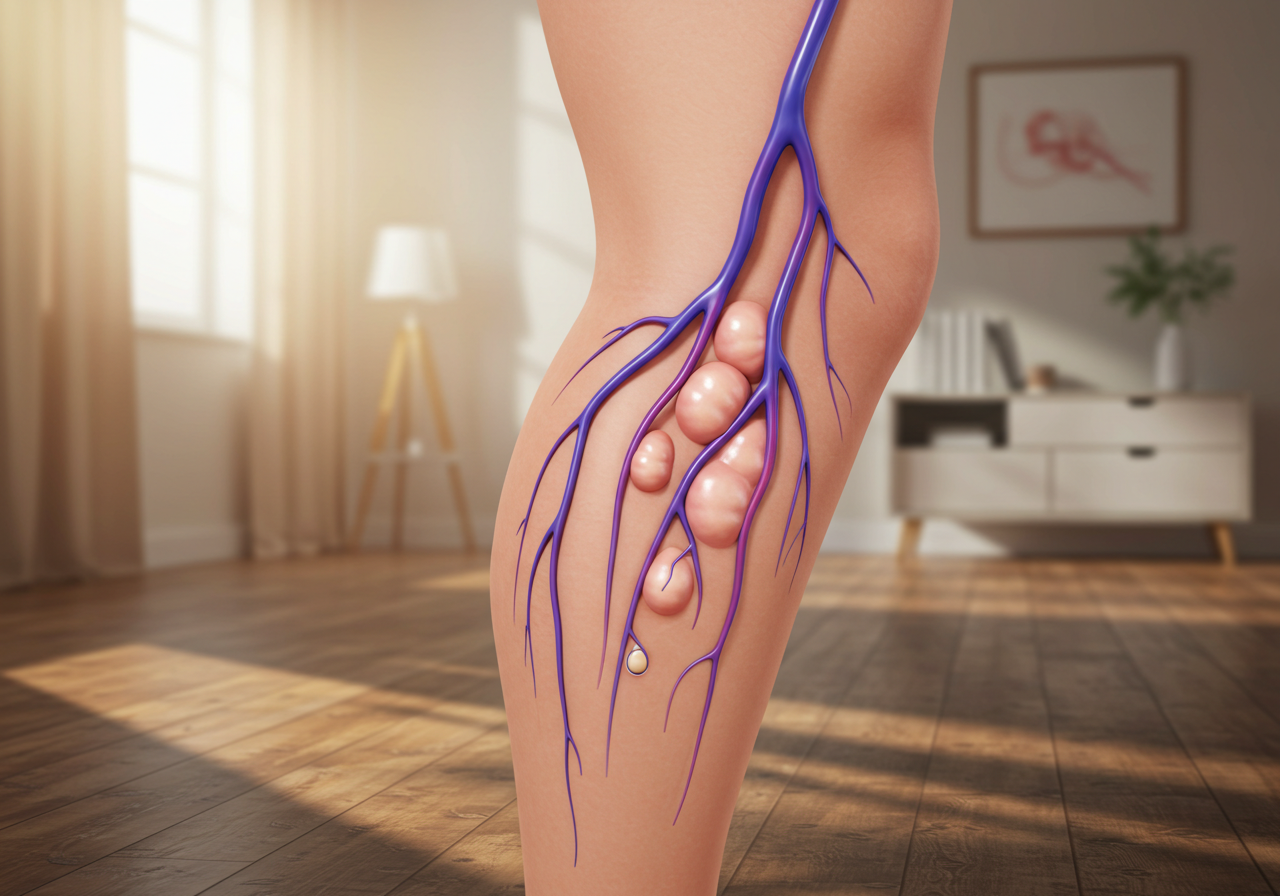 다리 핏줄이 울퉁불퉁? 하지정맥류 초기 증상과 효과적인 치료법