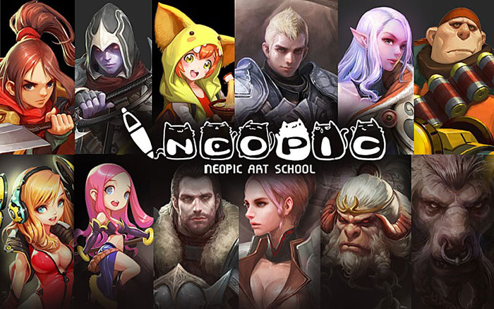 부산게임학원-네오픽아트스쿨