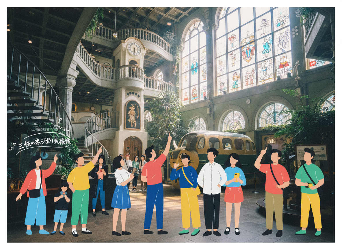 도쿄 미타카 지브리 미술관 예약