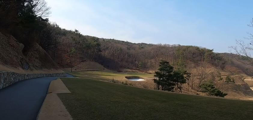 캐슬 6번홀 사진