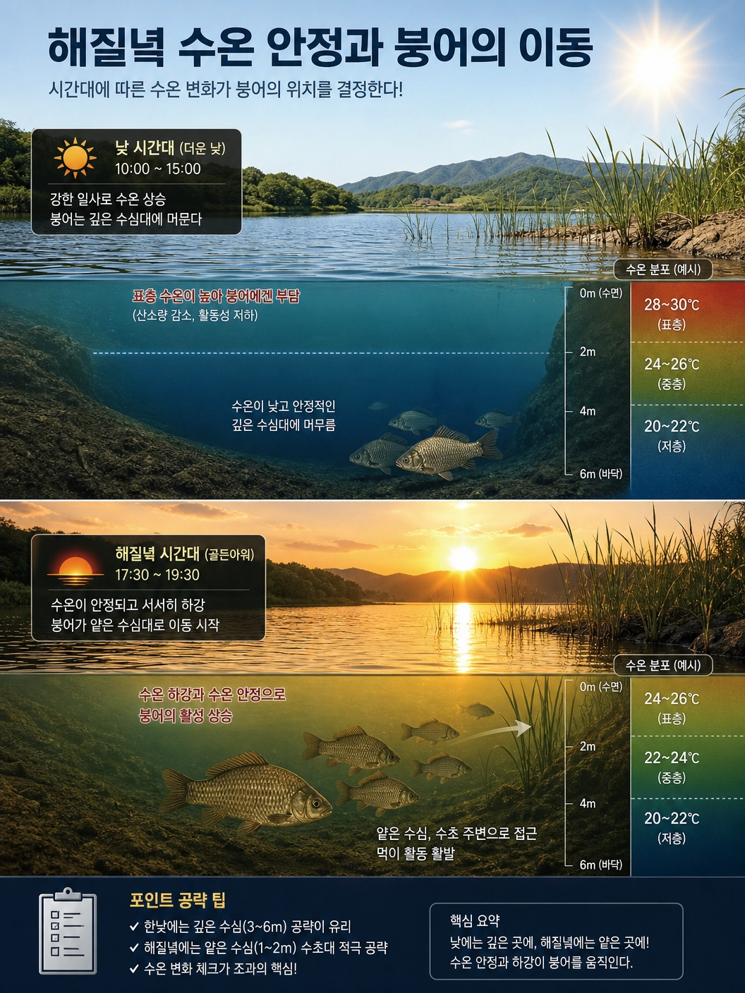 해질녘_수온안정과_붕어이동