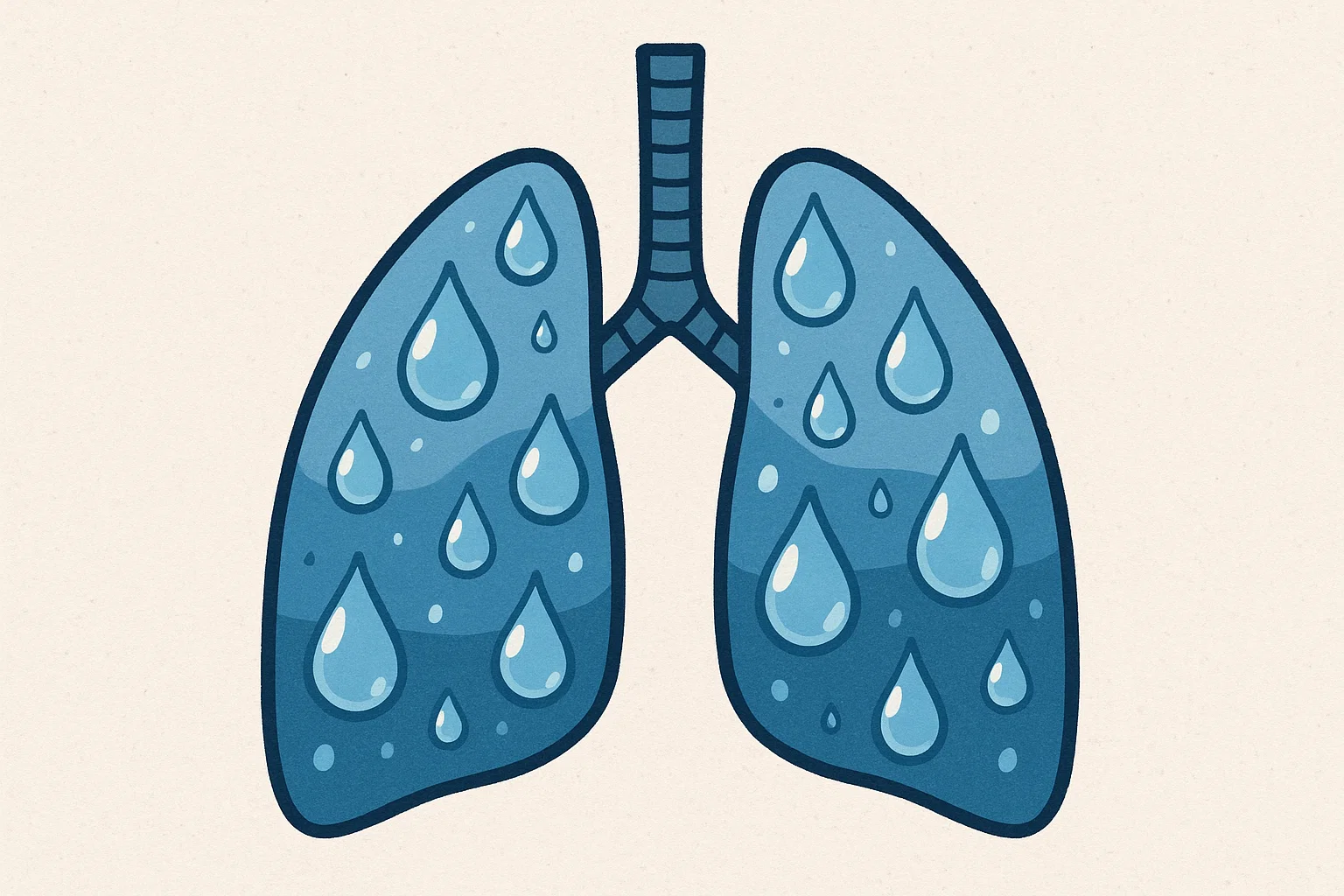 숨이 막히고 기침이 멈추지 않는다면 폐부종 의심하세요
