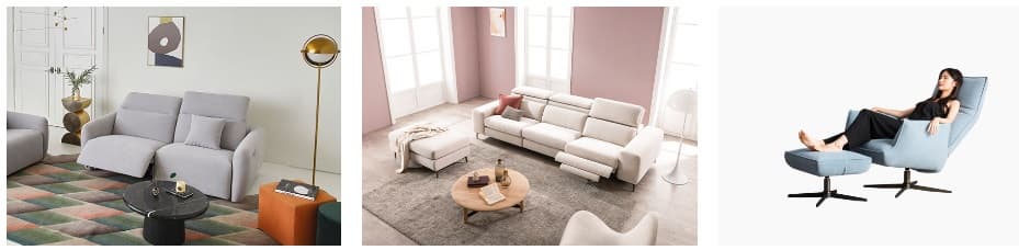 자코모 에싸 패브릭 소파