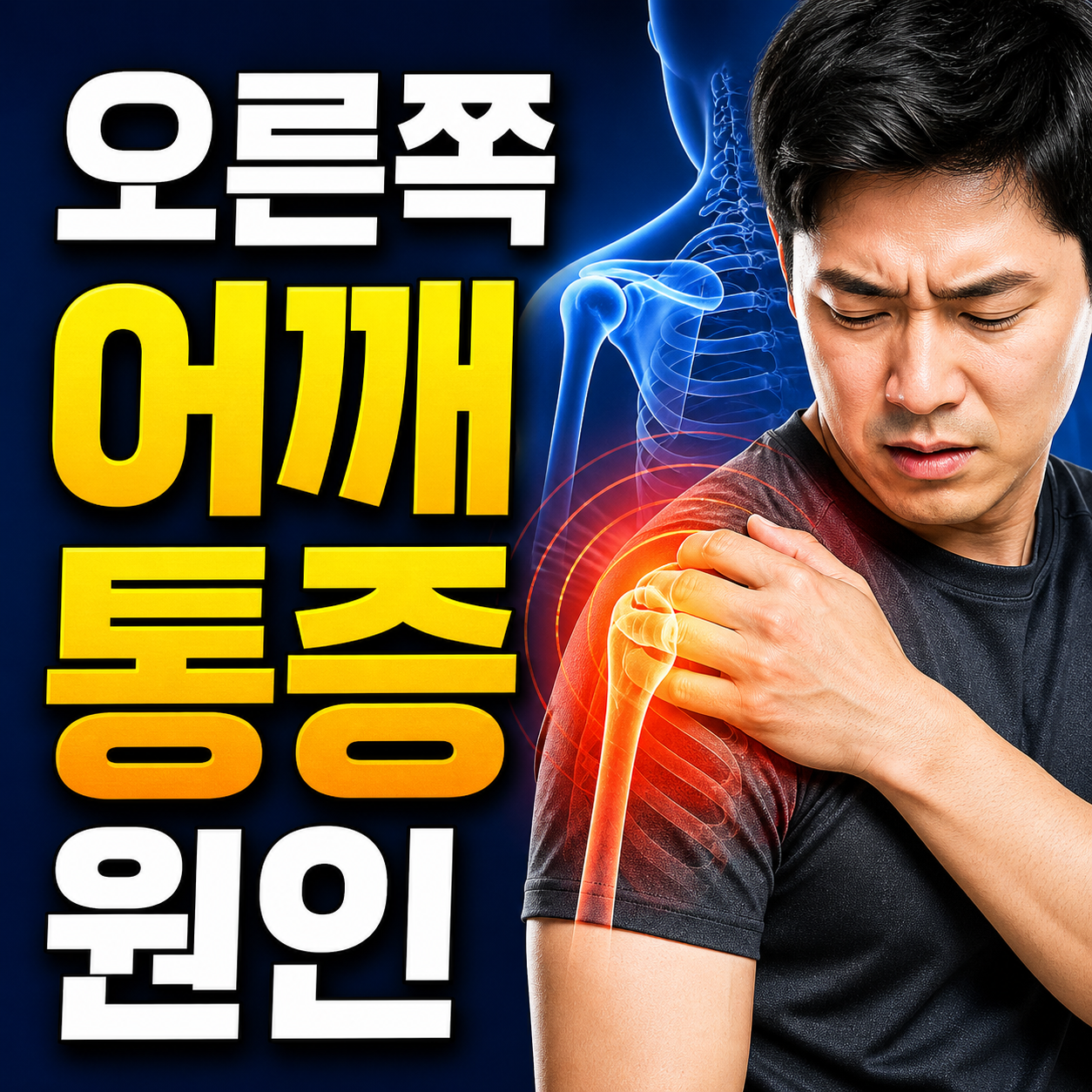 오른쪽 어깨 통증 원인
