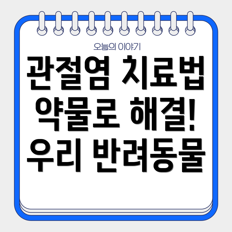 반려동물 관절염 치료