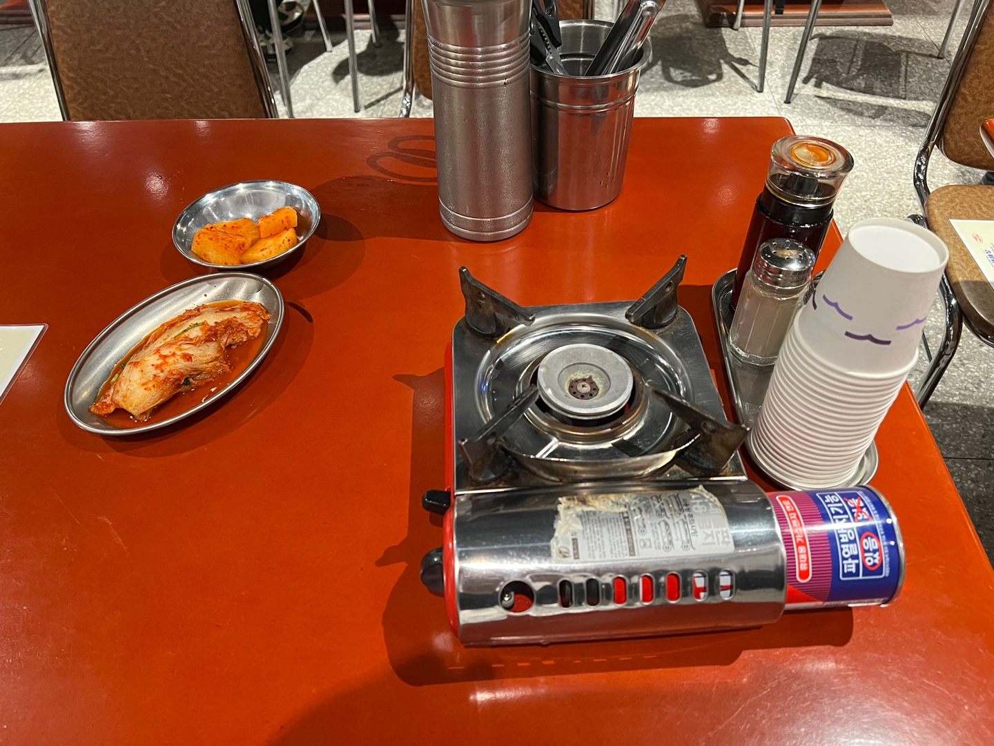 달래해장 기본세팅사진