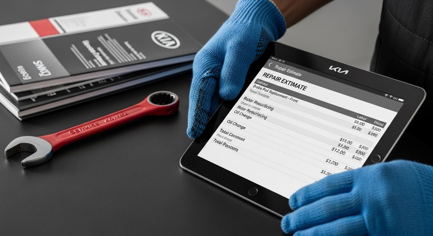 기아 자동차 수리 견적