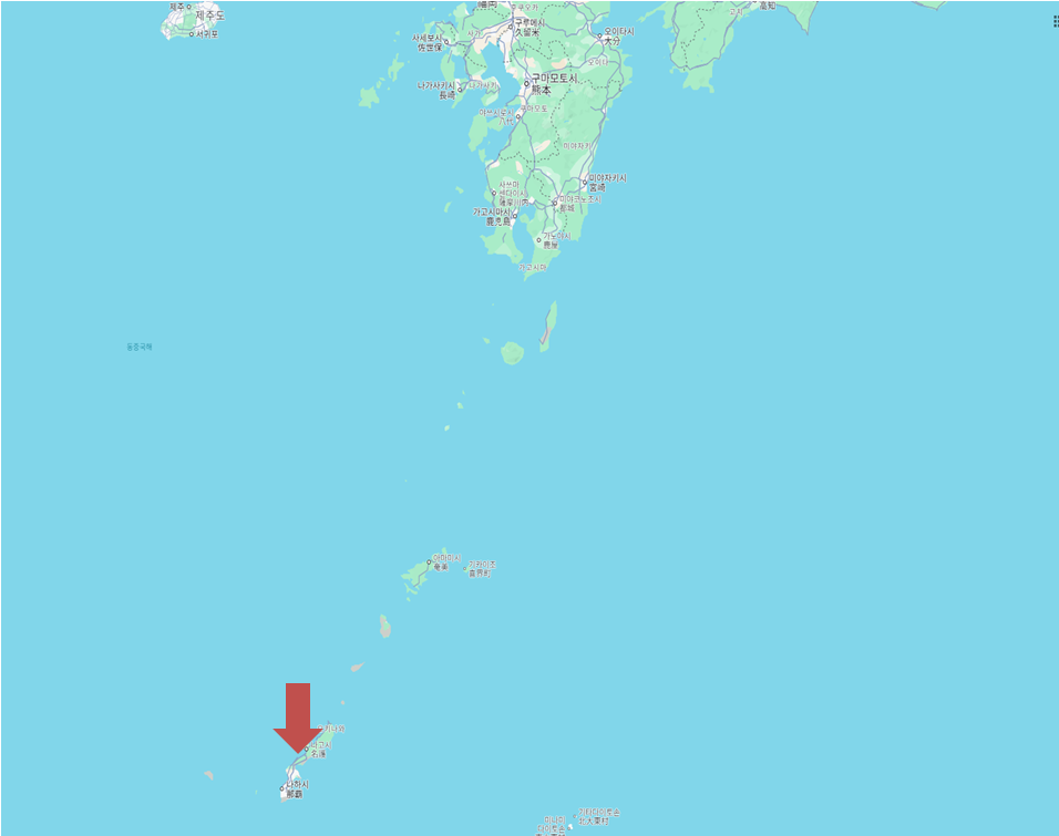 오키나와 위치