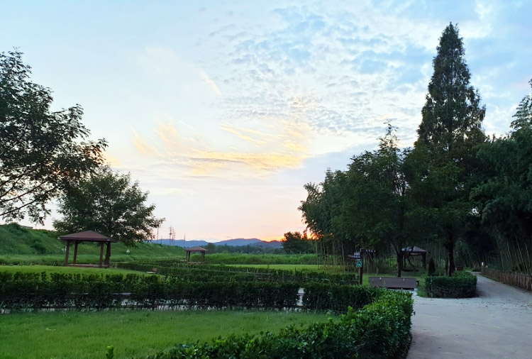 친수생태공원 와룡지구파크골프장