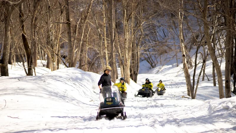 삿포로 스노우모빌 랜드 올인원 1일 체험 홋카이도 일본