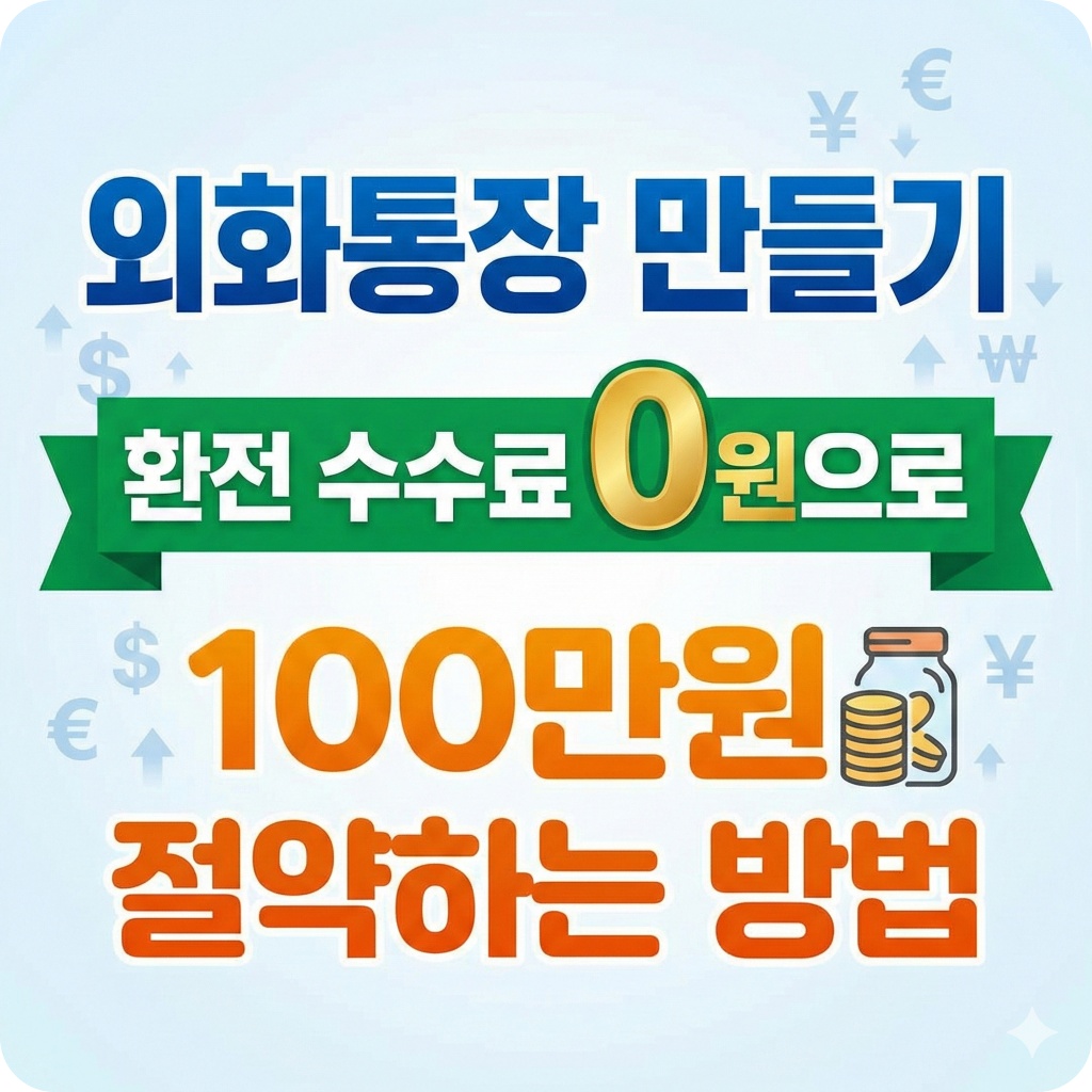 외화통장 만들기