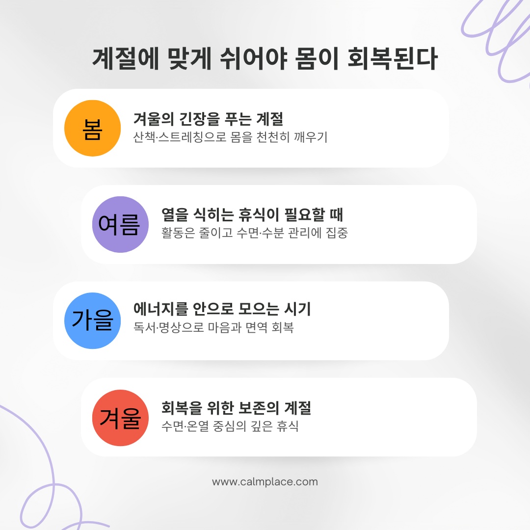 사계절 회복력 강화 전략,