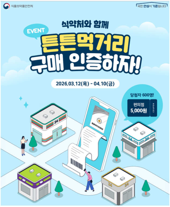 편의점 건강식품 고르는 법 &mdash; 튼튼먹거리 매장 완벽 정리 (이벤트 쿠폰 5천원)