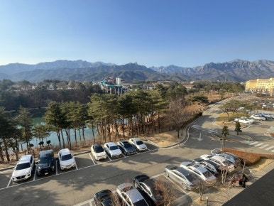 한화리조트 설악 쏘라노 디럭스룸 뷰