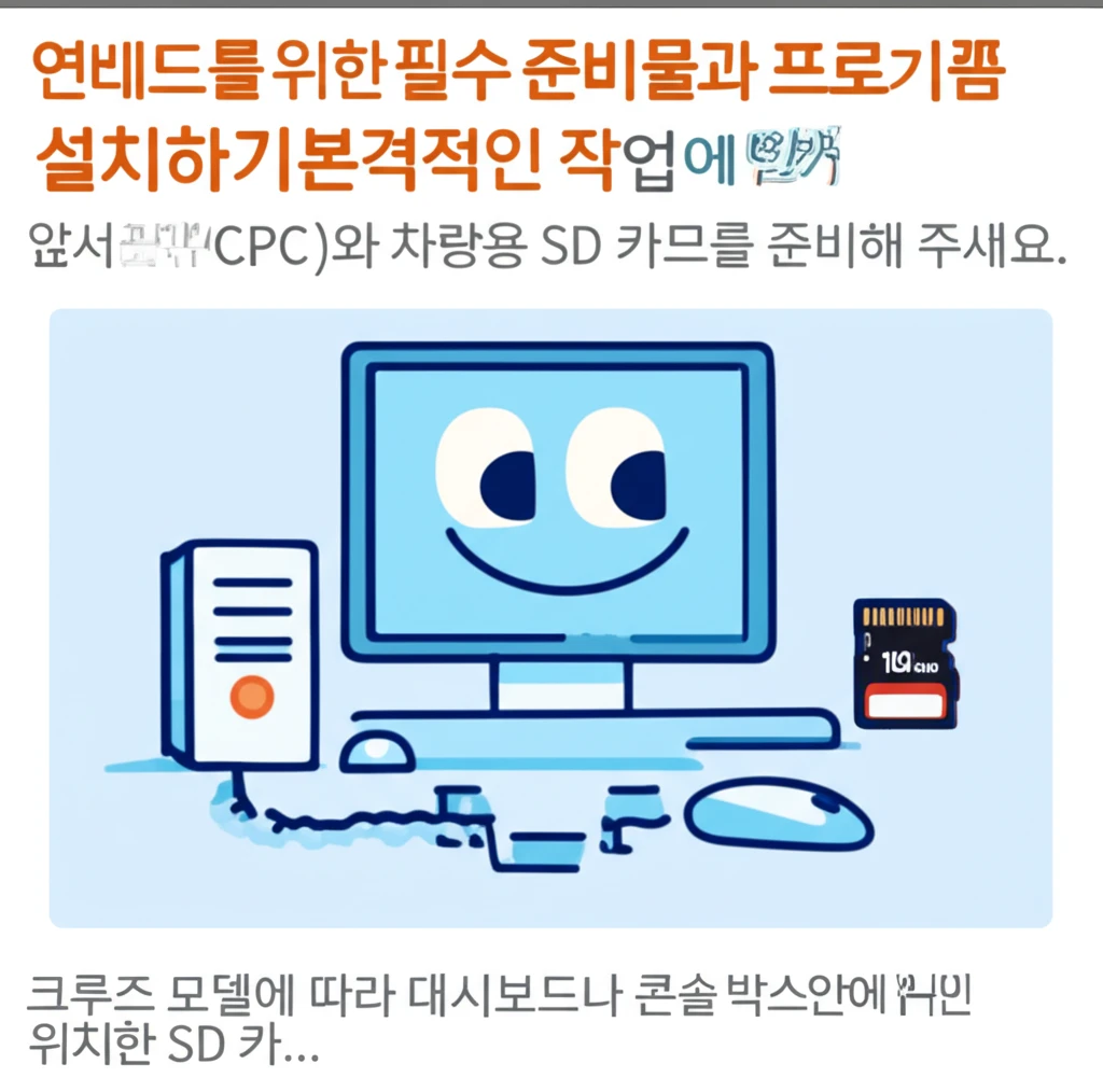 쉐보레 크루즈 내비게이션 무료 업데이..