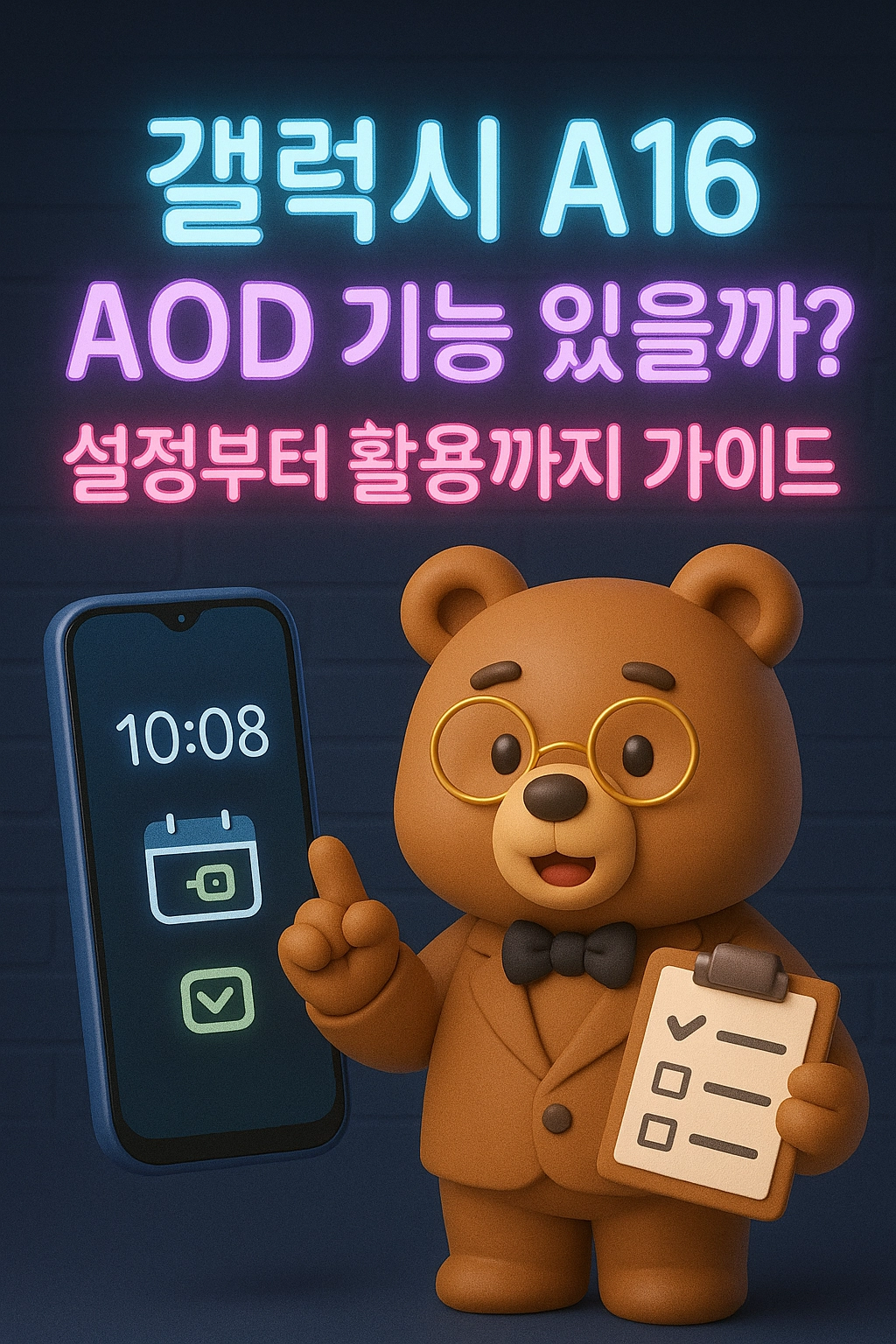 갤럭시 A16 AOD 기능 있을까 설정부터 활용까지 가이드