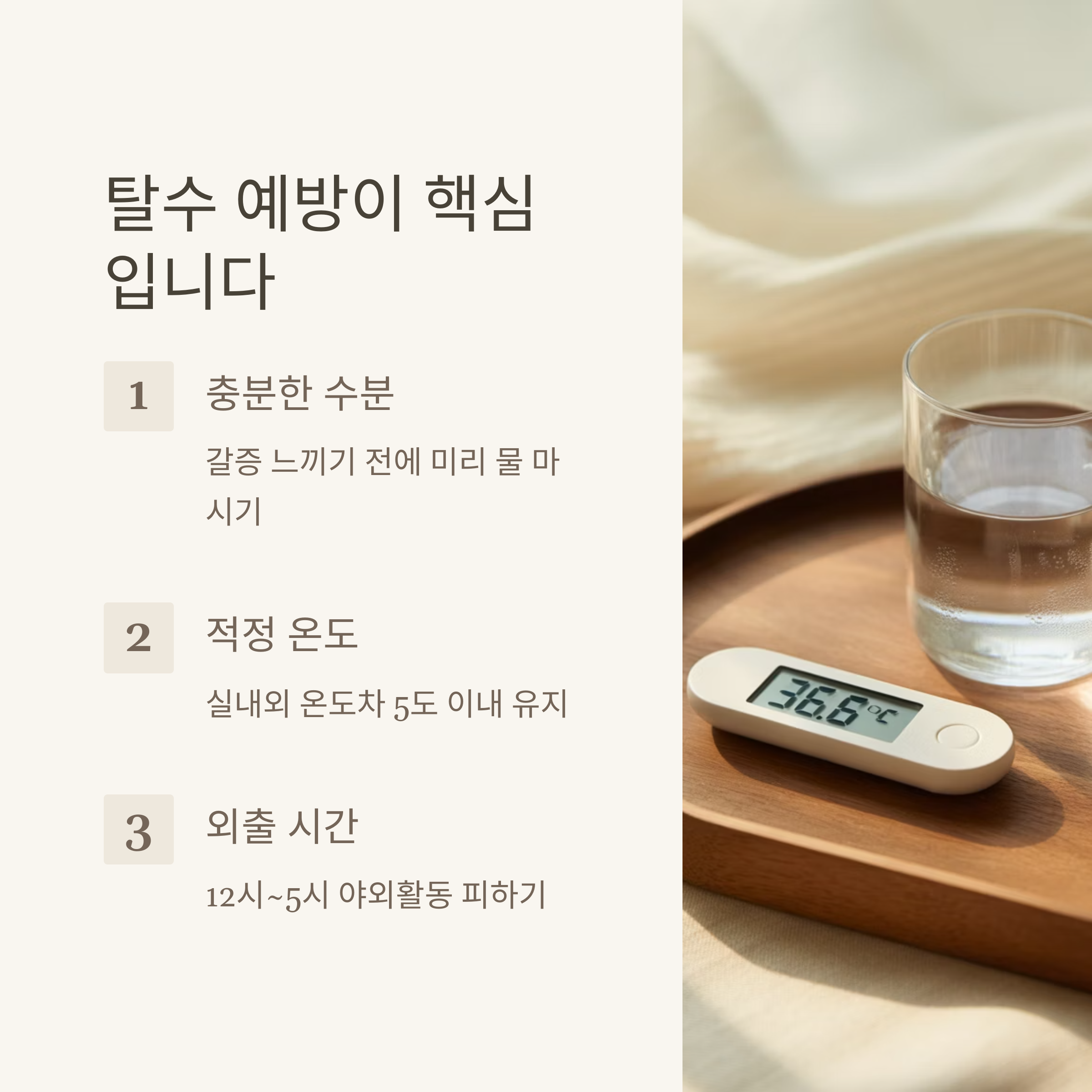 여럼철 만성 질환 관리