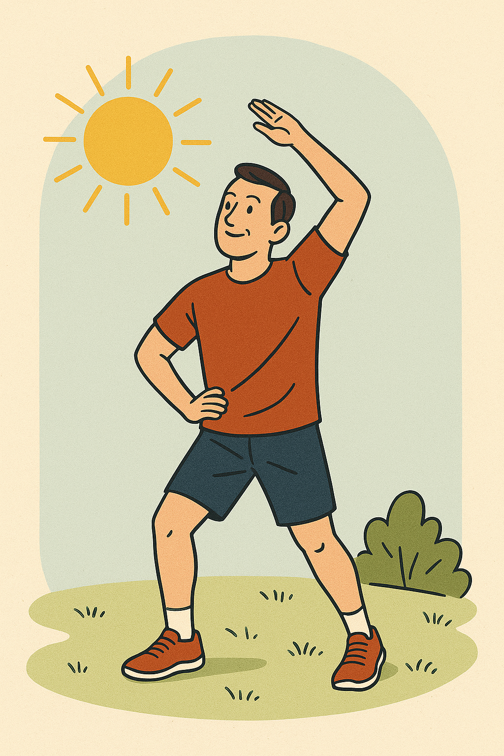 비타민D놔 햇빛 운동 이미지