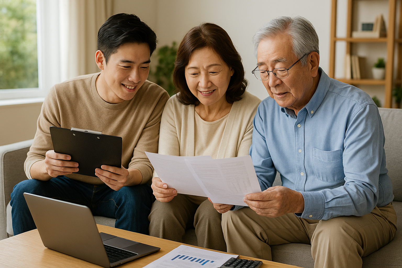 세대별 재무 전략의 차이를 직관적으로 전달