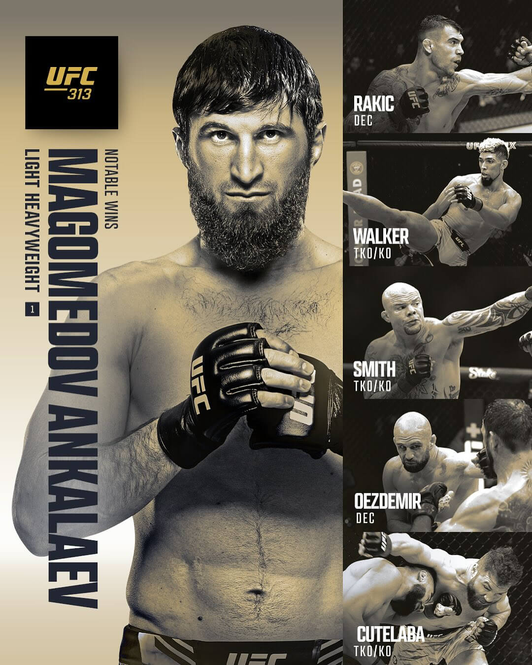 UFC 313 페에리아 안칼라에프 타이틀전 티빙 생중계 시간