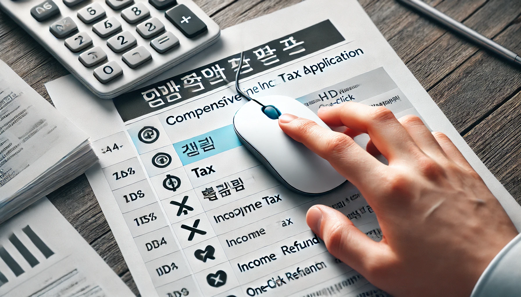 종합소득세 환급 원클릭 신청 방법 바로가기