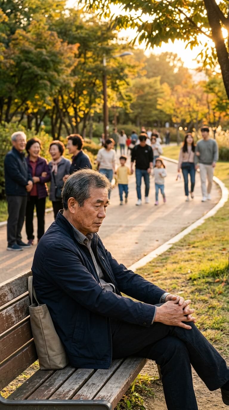 노후, 행복한노후, 노후준비, 외로움, 고립, 노년생활, 50대, 60대, 시니어, 은퇴생활, 인생철학, 인간관계, 건강관리, 노후 건강, 중년, 삶의 활력, 황금길가이드