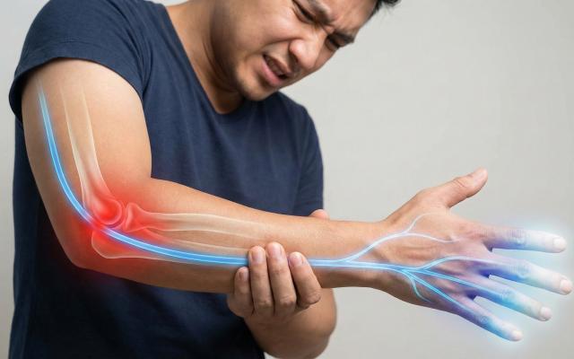 손발 따끔거림 저림 증상 원인 척골신경 압박 증후군