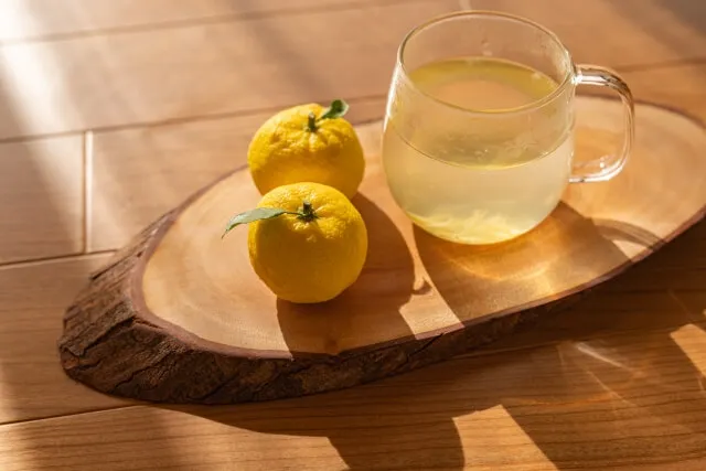 정상적 면역 기능 조절 유자차