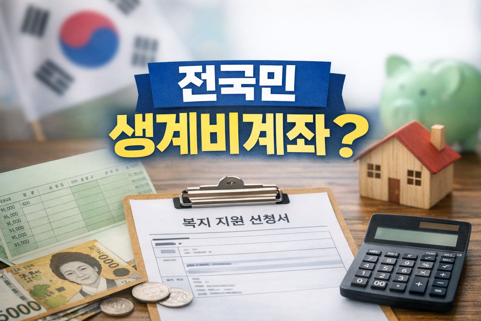 전 국민 생계비계좌 총정리(조회만 하면 돈 나올까)