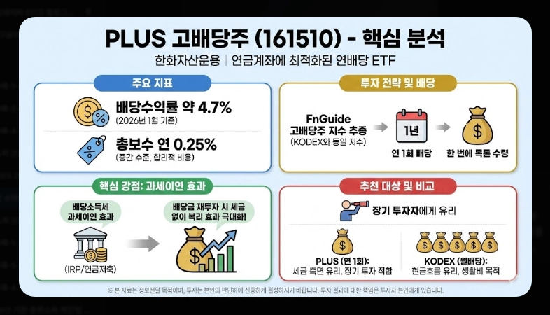 고배당 코스피 ETF TOP 5 [2026년] 종류별 특징 비교 및 절세 계좌 활용법