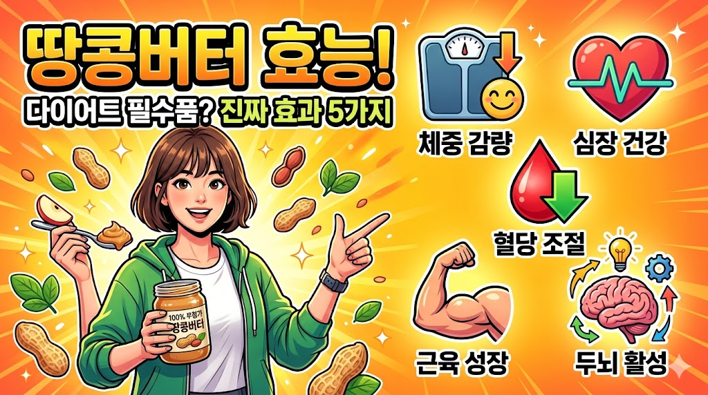 땅콩버터 효능