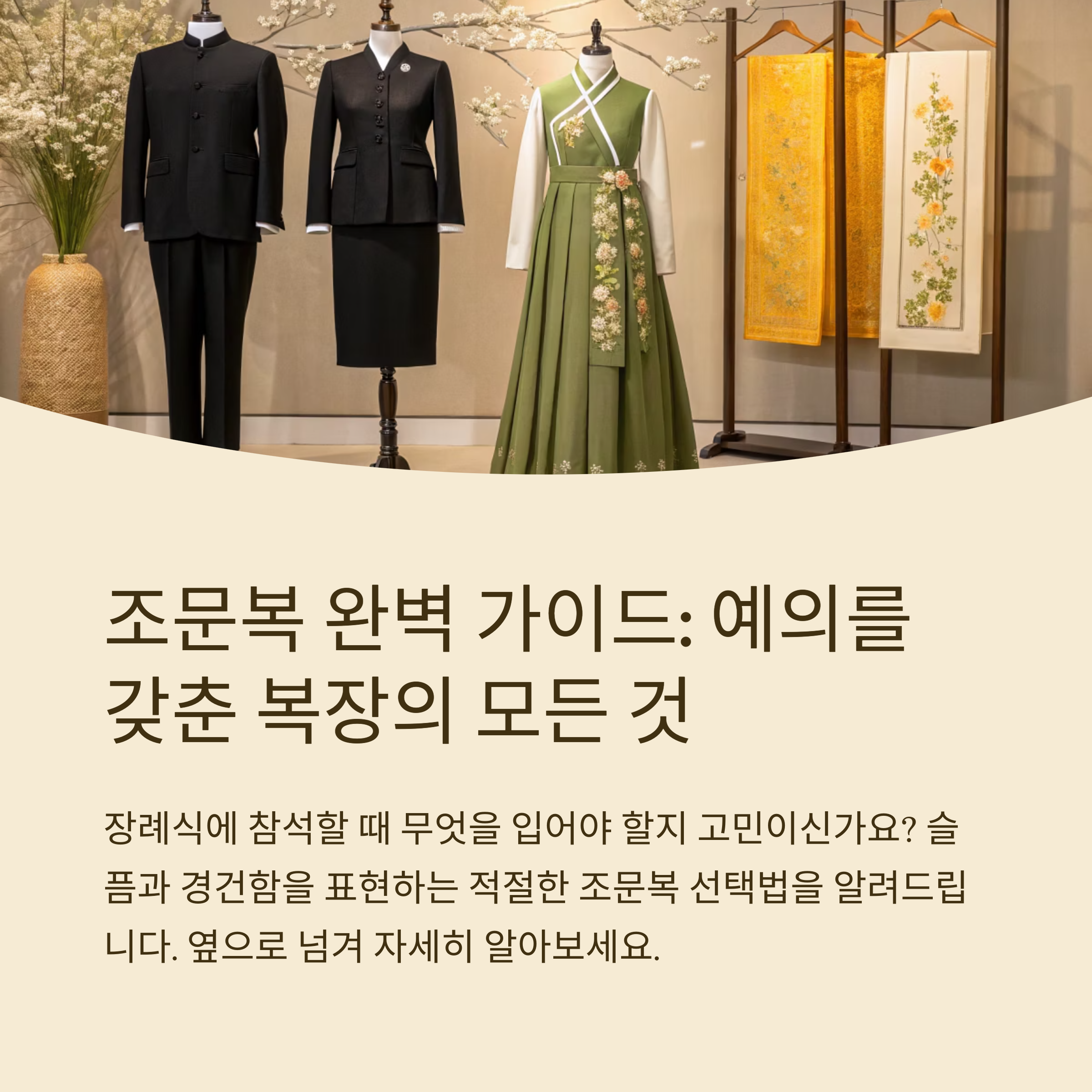 기본 조문복 리스트 공개