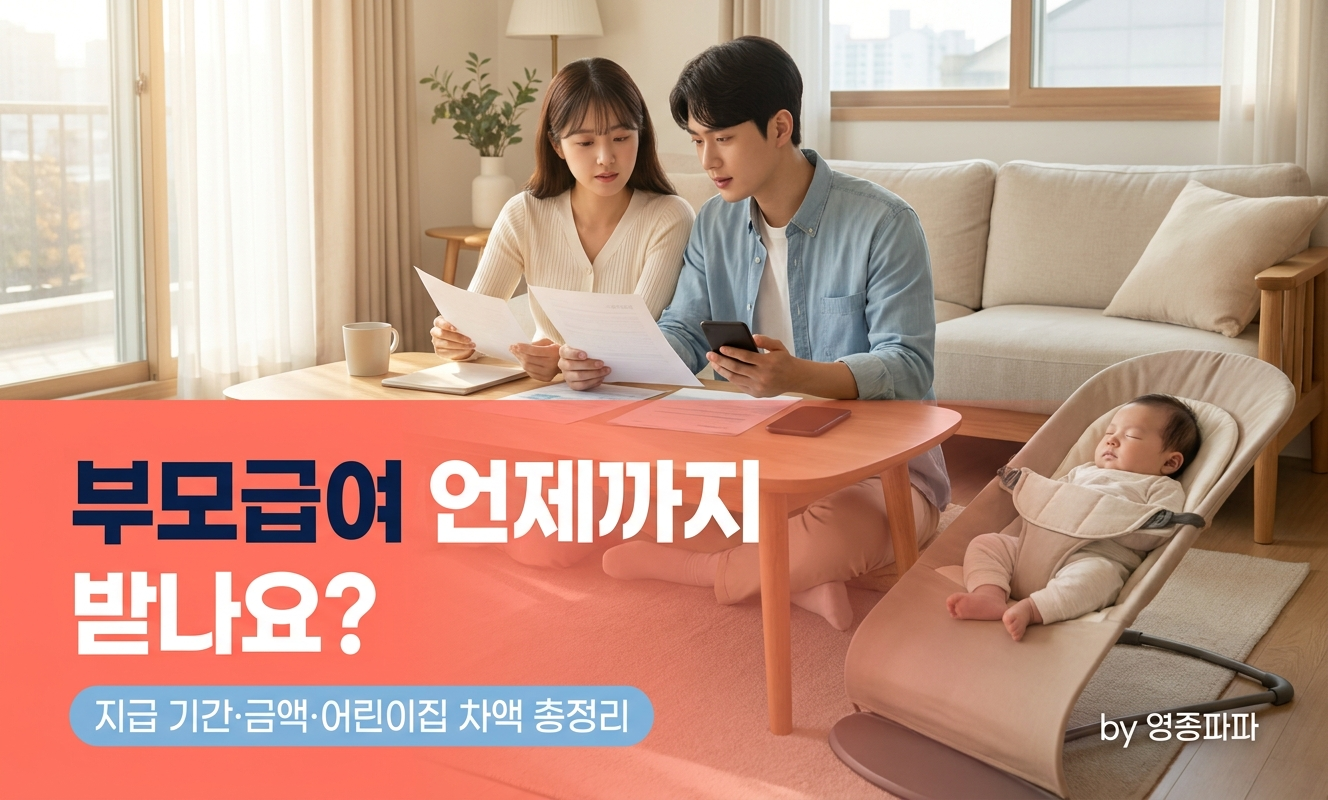 부모급여 챙기는 부모