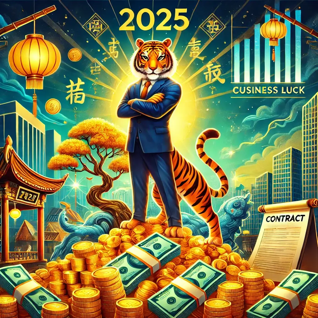 2025년&amp;#44; 당신의 운명은? 호랑이띠&amp;#44; 무료 운세로 미래를 엿보다!