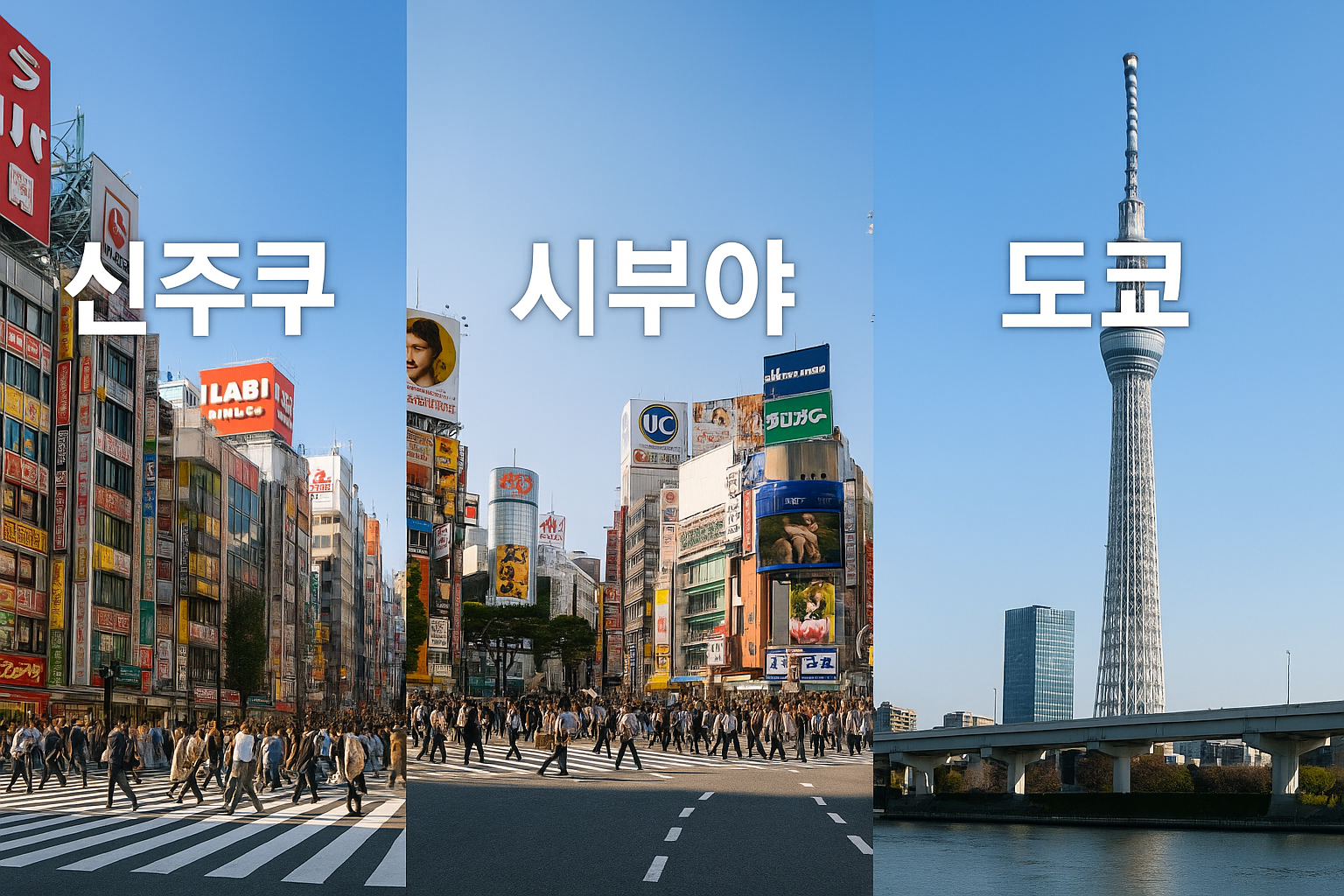 [도쿄 자유여행] 초보자도 쉽게 즐기는 도쿄 핵심 코스 3일 추천