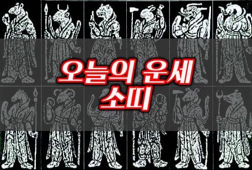 오늘의운세-소띠