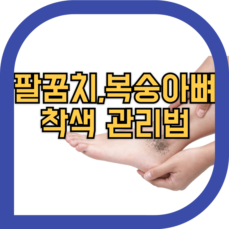 복숭아뼈 부위 사진