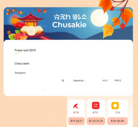 추석기차표예매 그림