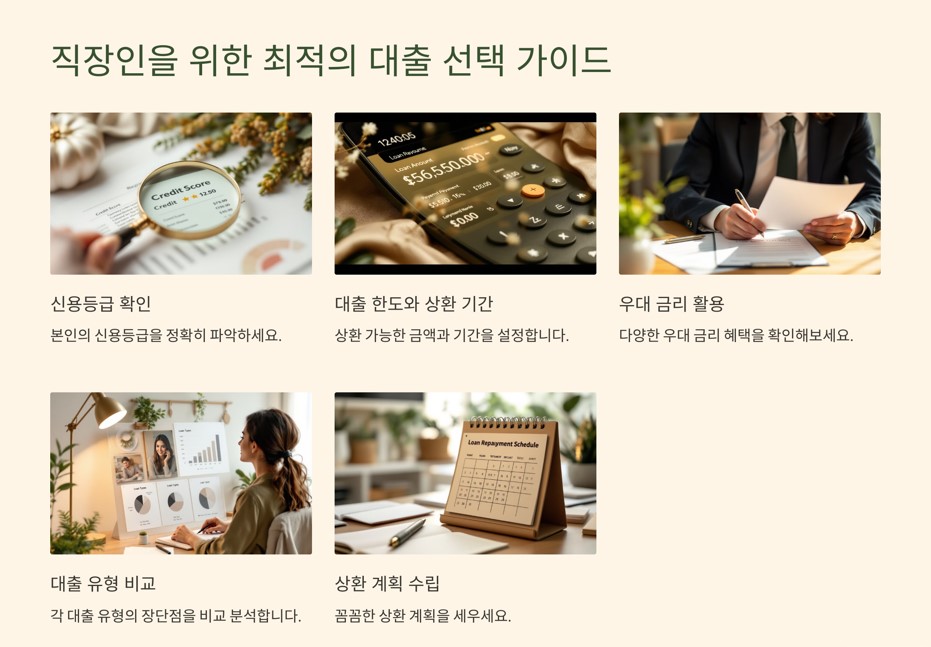 대출 선택 가이드 사진