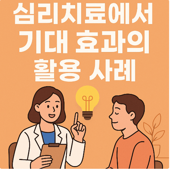 심리치료에서 기대 효과의 활용 사례