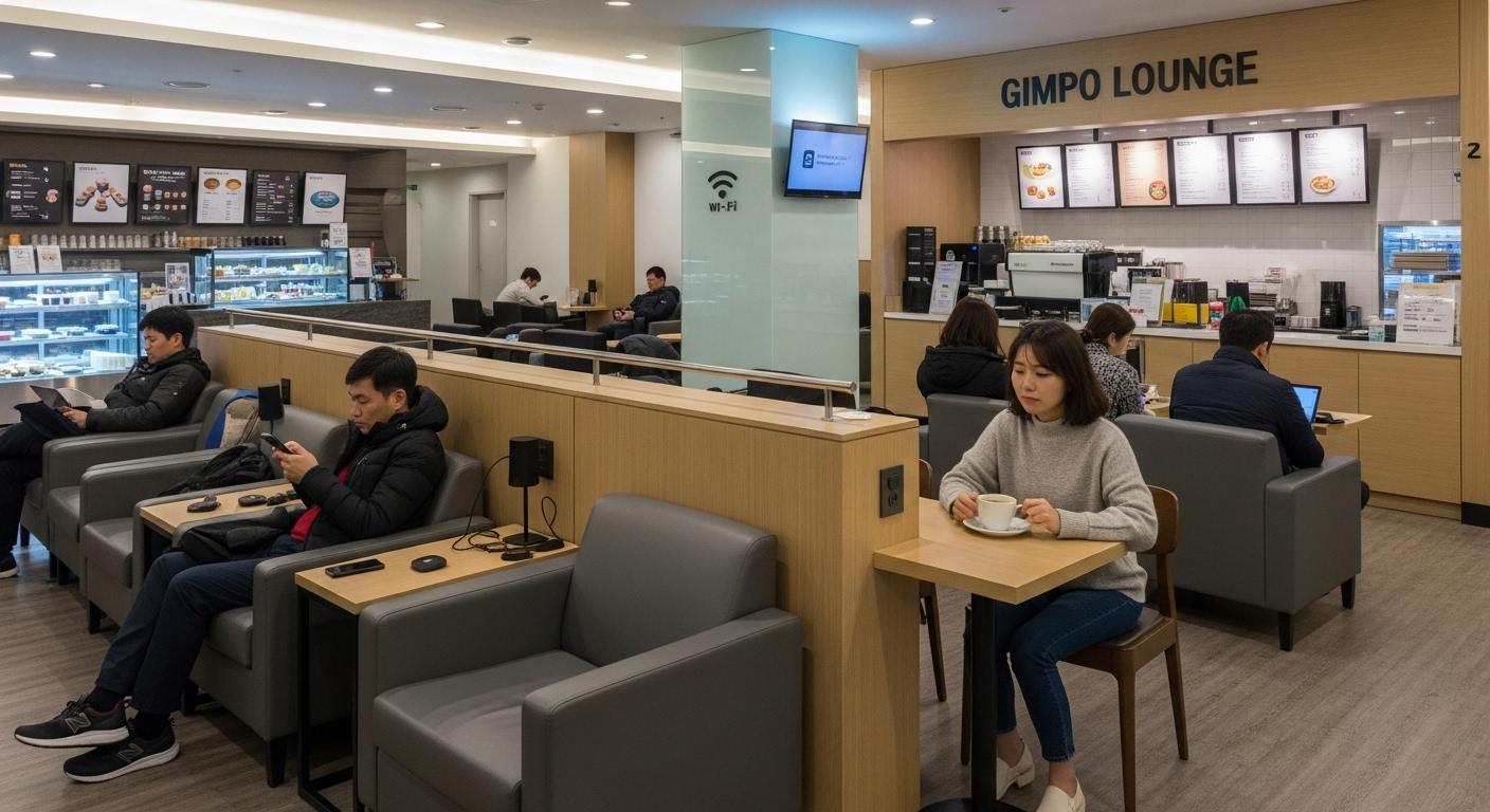 김포공항 칼라운지