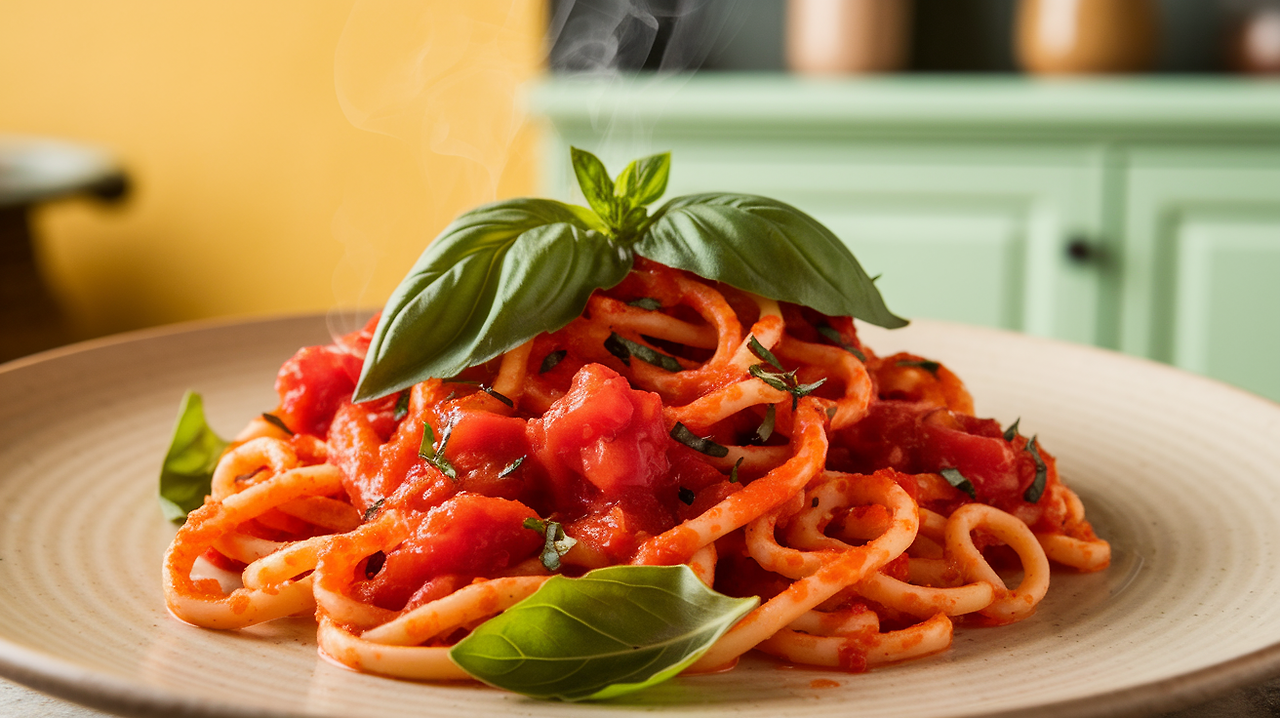 간단하게 만들 수 있는 토마토 파스타