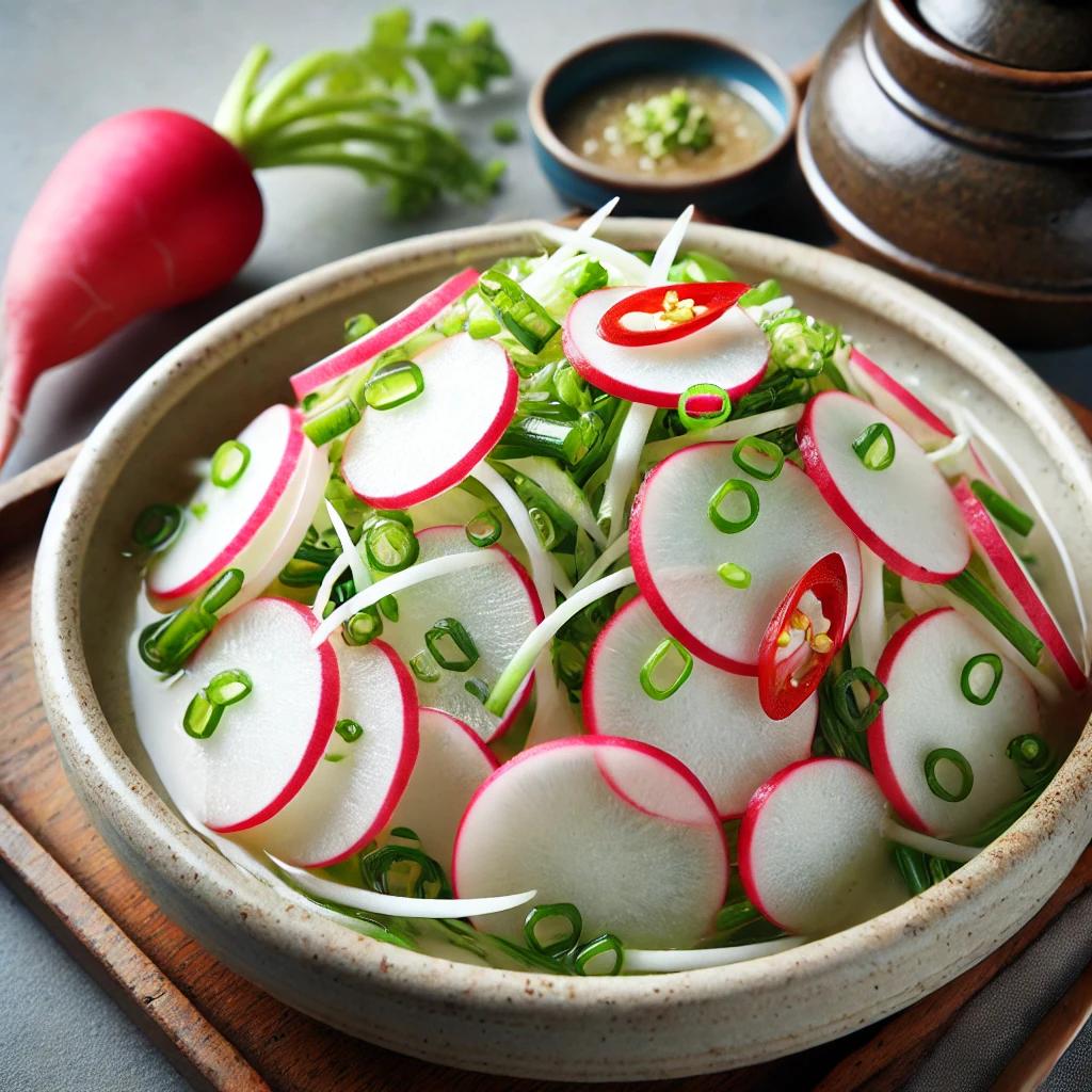 동치미 무우 요리