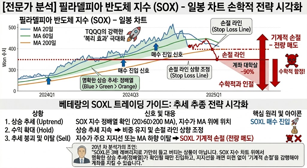 SOXL 추세 추종 가이드