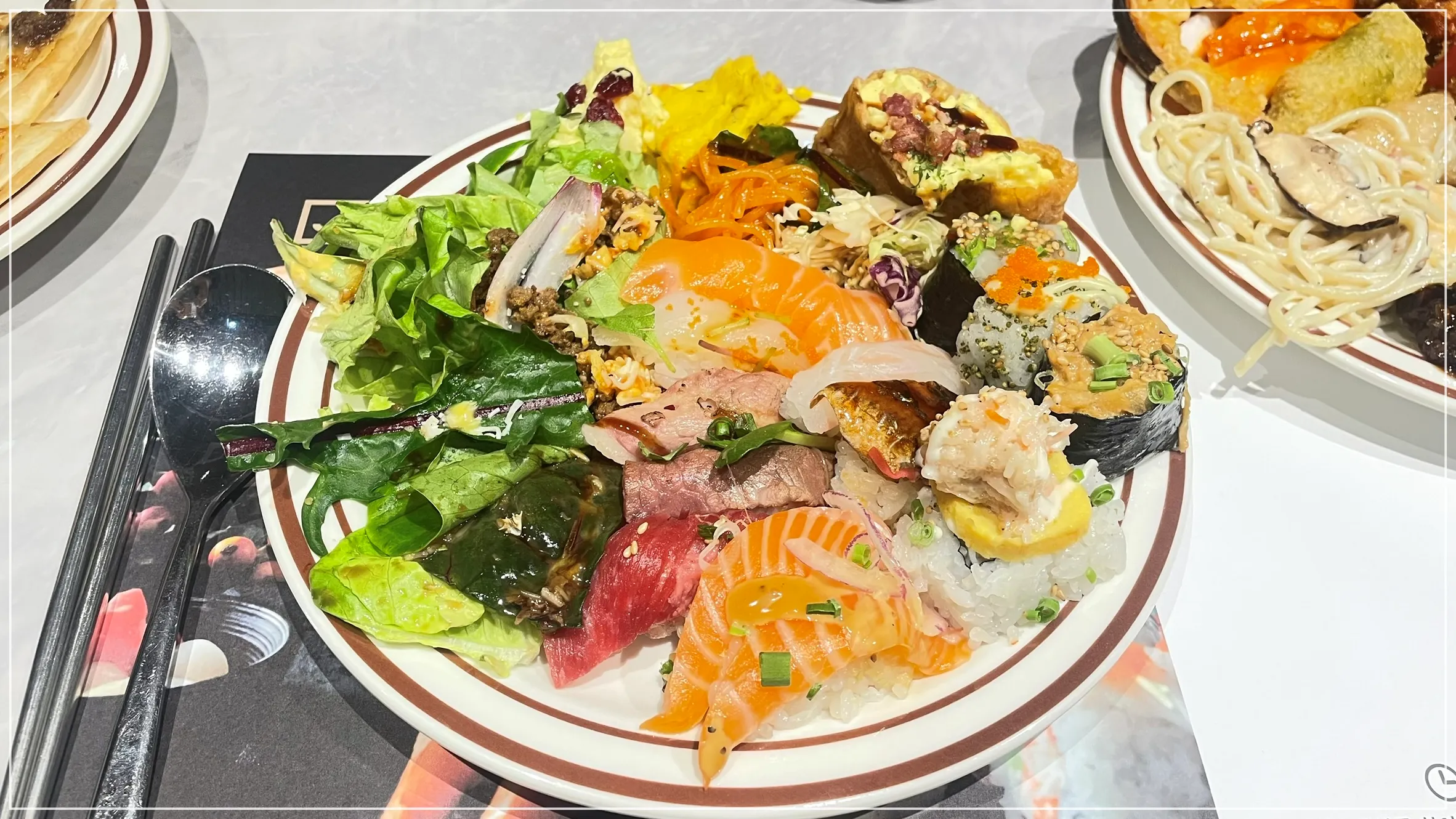 고메스퀘어-뷔페-음식-메뉴-해산물-일식